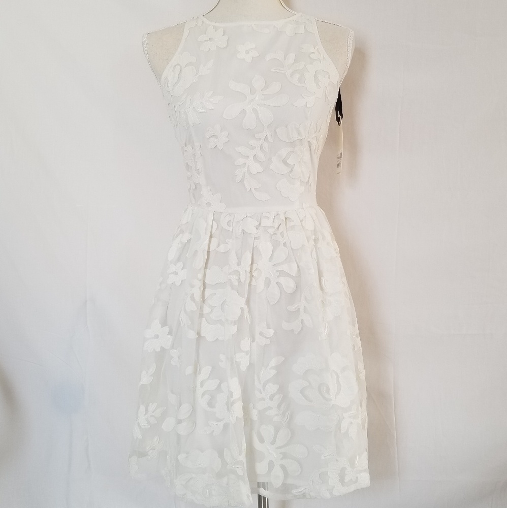 BB Dakota white dress